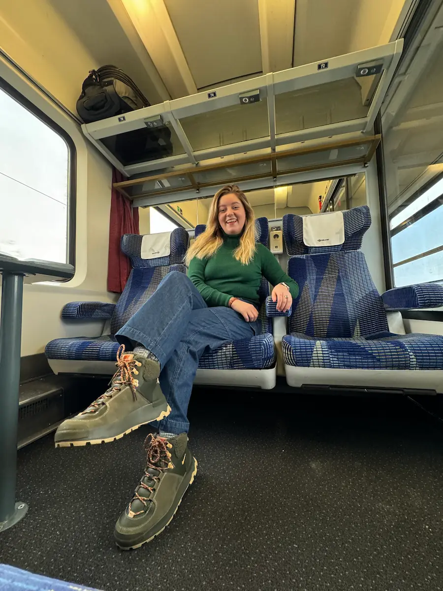 Chelsea on Interrail Pass Trip Train Travel Europe