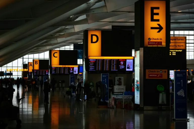 Heathrow Terminal 5 departures who needs a £10 ETA to enter the UK in 2025